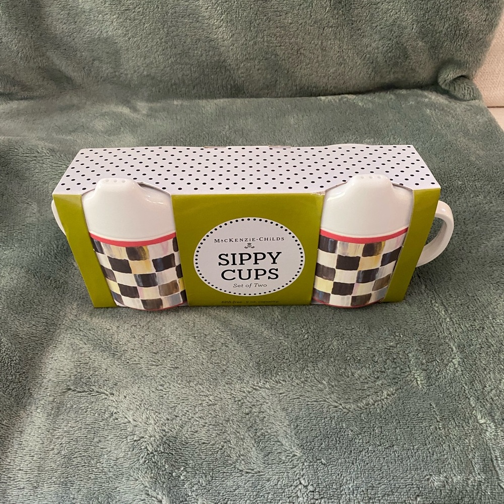 Mackenzie-Child Sippy Cups NWT